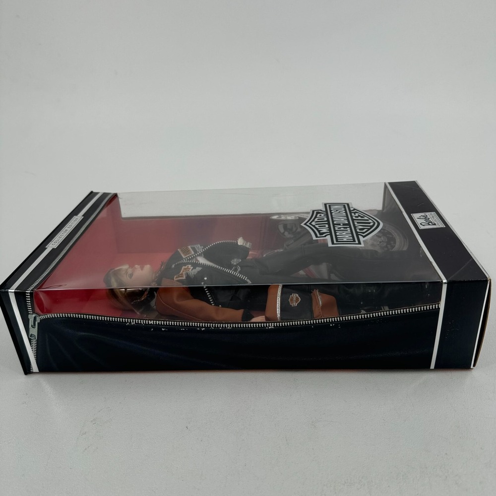NEW Harley Davidson Motorcycles Mattel Barbie Doll 1999 Collector Edition - Picture 4 of 15